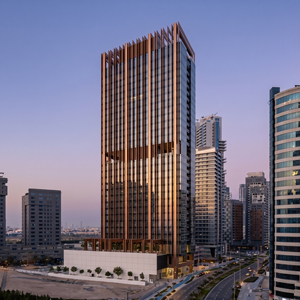 GP Headquarters in UAE — office and retail tower