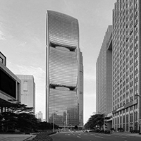 Pearl River Tower in Guangzhou, China — energy-efficient tall office building
