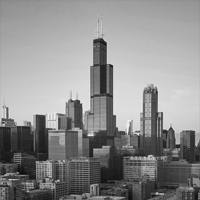 Sears Tower in Chicago, USA — decarbonization plan for city's tallest building