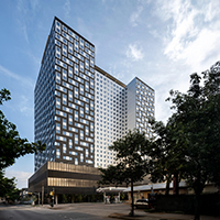 Union on 24th in Austin, USA — student housing and retail tower